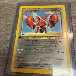 Scizor - 29/75 - Pokemon Neo Discovery 1st Edition Rare Card WOTC NM - Image 1