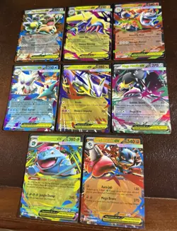Pokemon Mega Evolution x8 Card Mega EX Lot Venusaur Latias Lucario +++ - Image 1