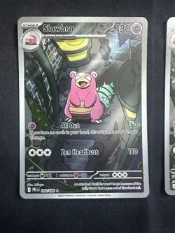 Pokemon TCG Paldea Evolved Slowbro 090/084 2-Card Lot Regular English - Image 2