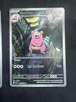 Pokemon TCG Paldea Evolved Slowbro 090/084 2-Card Lot Regular English - Image 3