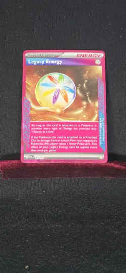 Pokemon TCG Legacy Energy 167/167 Twilight Masquerade Ace Spec Holo Card NM - Image 1