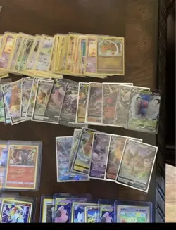 Pokemon 550 TCG Bulk Cards Lot with 1 Ultra Rare Included - GX EX MEGA + HOLOS - Image 2