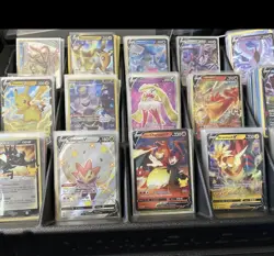 Pokemon 550 TCG Bulk Cards Lot with 1 Ultra Rare Included - GX EX MEGA + HOLOS - Image 5