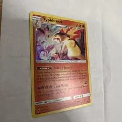 Pokemon TCG SM Lost Thunder 42/214 Typhlosion Rare Holo Card - Image 2