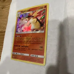 Pokemon TCG SM Lost Thunder 42/214 Typhlosion Rare Holo Card - Image 4