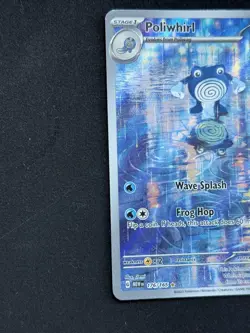 Poliwhirl 176/165 Scarlet & Violet 151 NM Full Art Illustration Pokemon TCG Card - Image 2