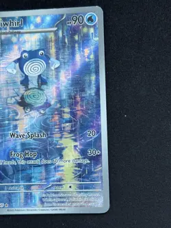 Poliwhirl 176/165 Scarlet & Violet 151 NM Full Art Illustration Pokemon TCG Card - Image 3