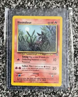Houndour 24/75 Rare Neo Discovery Set Pokemon Card - Image 1