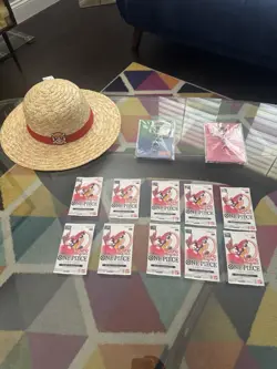 One Piece Card Game Round1 Promo Pack Lot 10 Packs English - Image 3