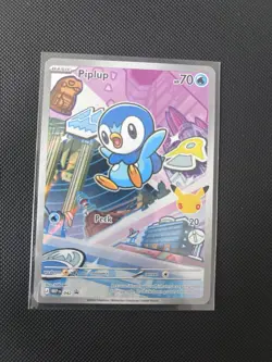 Pokemon TCG First Partner Illustration Collection Series 1 Sinnoh Starters Set - Image 3
