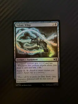 Voltaic Whip Commander: Marvel Super Heroes Foil - Image 1