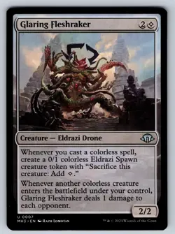 Glaring Fleshraker 7 Uncommon Modern Horizons 3 Magic: The Gathering LP - Image 1