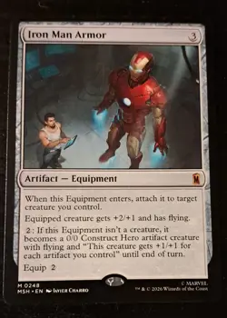 Iron Man Armor 248 MSH Magic: The Gathering M NM - Image 1