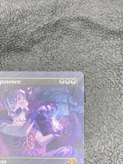 B6 MTG Necropotence Anime Borderless NM-Mint, English Wilds of Eldraine Enchant - Image 3