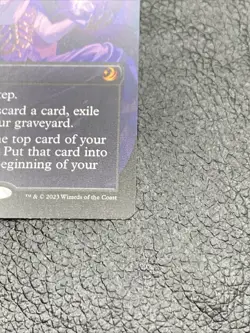 B6 MTG Necropotence Anime Borderless NM-Mint, English Wilds of Eldraine Enchant - Image 4