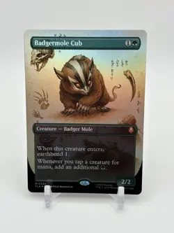Badgermole Cub (Borderless), English ALTA #326 - NM MTG *Foil* - Image 1