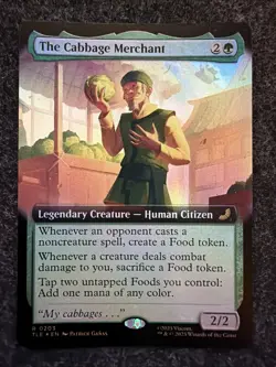 The Cabbage Merchant (Extended Art) 203 Avatar: The Last Airbender Foil NM - Image 1