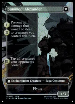 MTG Crystal Fragments (Borderless) - FINAL FANTASY #357 Foil NM - Image 2