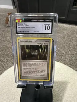 Pokemon TCG Card 2006 Legend Maker - Strange Cave 77/92 - Image 1
