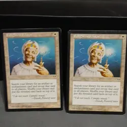 Magic: The Gathering Enlightened Tutor Beta x2 English White 7/60 - Image 1