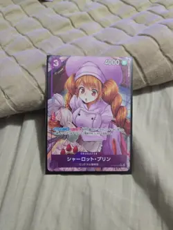 One Piece Card OP08-067 CHARLOTTE PUDDING Rare Parallel Japan - Image 1