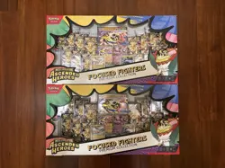 Pokemon TCG Ascended Heroes Focused Fighters Premium Collection Lot of 2 - Image 1