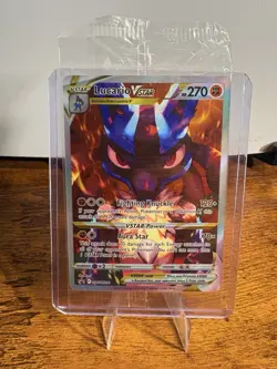 Lucario Vstar Swsh291 Holo Sword Shield Promo Pokemon - Image 1