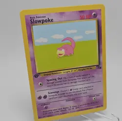 Slowpoke Fossil 1st Edition Regular Common 50 HP 55/62 English 1999 - Image 1