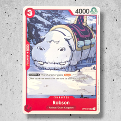 Two Legends One Piece Card (MM79): Robson OP08-013 - Image 1