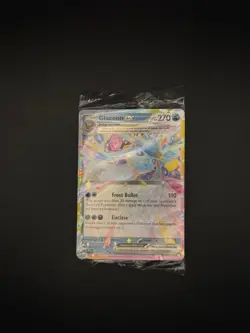 Glaceon ex (Holiday Calendar) 026/131 Holo Prismatic Evolutions Pokemon SEALED - Image 1