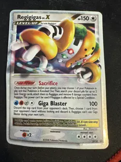 Regigigas LV.X - DP30 Black Star Promo - Ultra Holo Rare - 2008 Pokemon TCG Card - Image 1