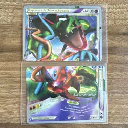 Pokemon TCG Rayquaza & Deoxys LEGEND WC 2011 Holo Auto ENG - Image 1