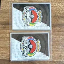 Pokemon TCG Rayquaza & Deoxys LEGEND WC 2011 Holo Auto ENG - Image 2