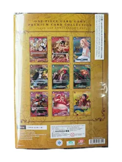 One Piece TCG Premium 2nd Anniversary 9 Card Collection Set Bandai Official - Image 4