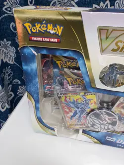 Pokemon Origin Forme Dialga VSTAR Premium Collection 6 Packs DAMAGED BOX - Image 4