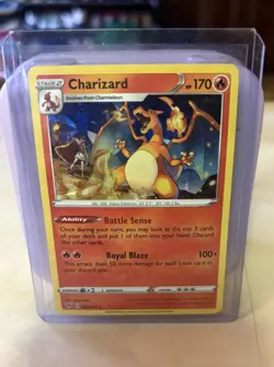 Pokemon Charizard 025/185 Cracked Ice - Image 1