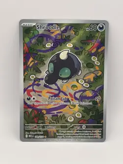 Shroodle 149/132 Illustration Rare Mega Evolution Pokemon NM - Image 1