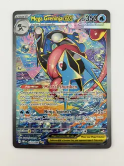 Mega Greninja ex 116/086 - Pokemon Chaos Rising SIR NM - Image 1