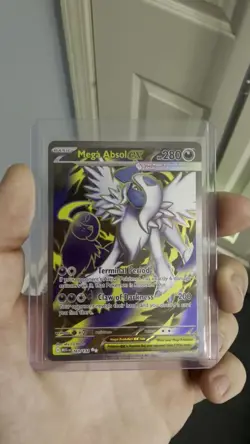 Pokemon TCG Mega Evolution Mega Absol EX Full Art Card 161/132 - Image 2