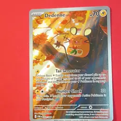 Pokemon TCG Dedenne 093/088 Evolutions Illustration Rare Full Art Holo EN - Image 1
