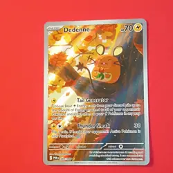 Pokemon TCG Dedenne 093/088 Evolutions Illustration Rare Full Art Holo EN - Image 2
