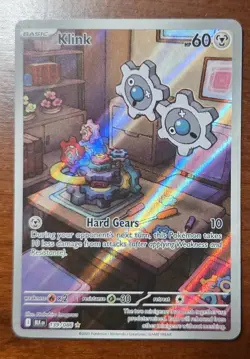 Pokemon TCG Klink 139/086 Illustration Rare Black Bolt - Image 1