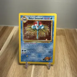 Pokemon Gym Heroes Misty's Tentacruel Holo Rare #10 Vintage Wizards Of The Coast - Image 1