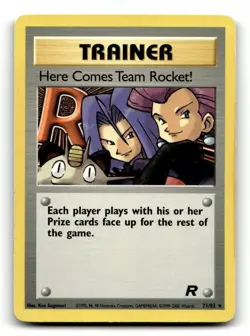 Here Comes Team Rocket! 71/82 Rare Team Rocket Pokemon Unlimited MP - Image 1
