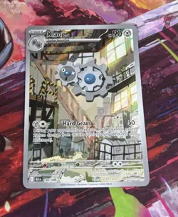 Klang 140/086 Holo Illustration Rare Black Bolt Pokemon TCG - Image 1