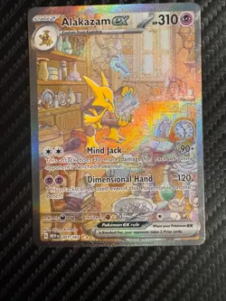 Alakazam EX Illustration Rare 201/165 Pokemon Scarlet & Violet 151 Holo NM - Image 1