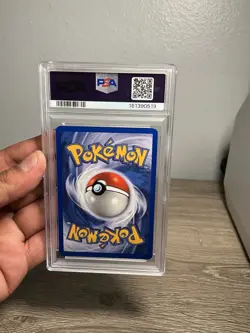 2000 Pokemon Rocket Dark Alakazam Holo Rare 1/82 Psa 8 - Image 2