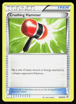 Crushing Hammer 60/83 Uncommon Generations Pokemon LP - Image 1