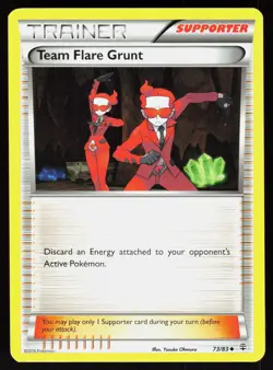 Team Flare Grunt 73/83 Uncommon Generations Pokemon LP - Image 1