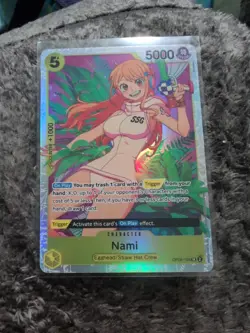 Nami OP08-106 SR SUPER RARE - One Piece Card Game Two Legends (OP08) - Image 1